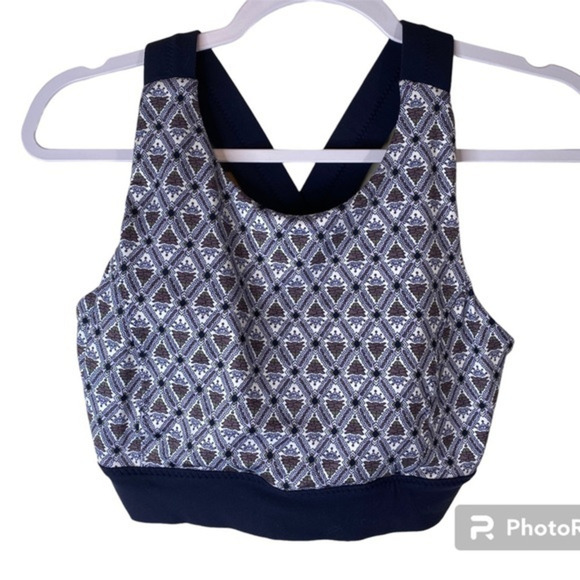 Athleta Deep Breathe Bralette Sports Bra Size Large‎ Style 776867 - Picture 1 of 5